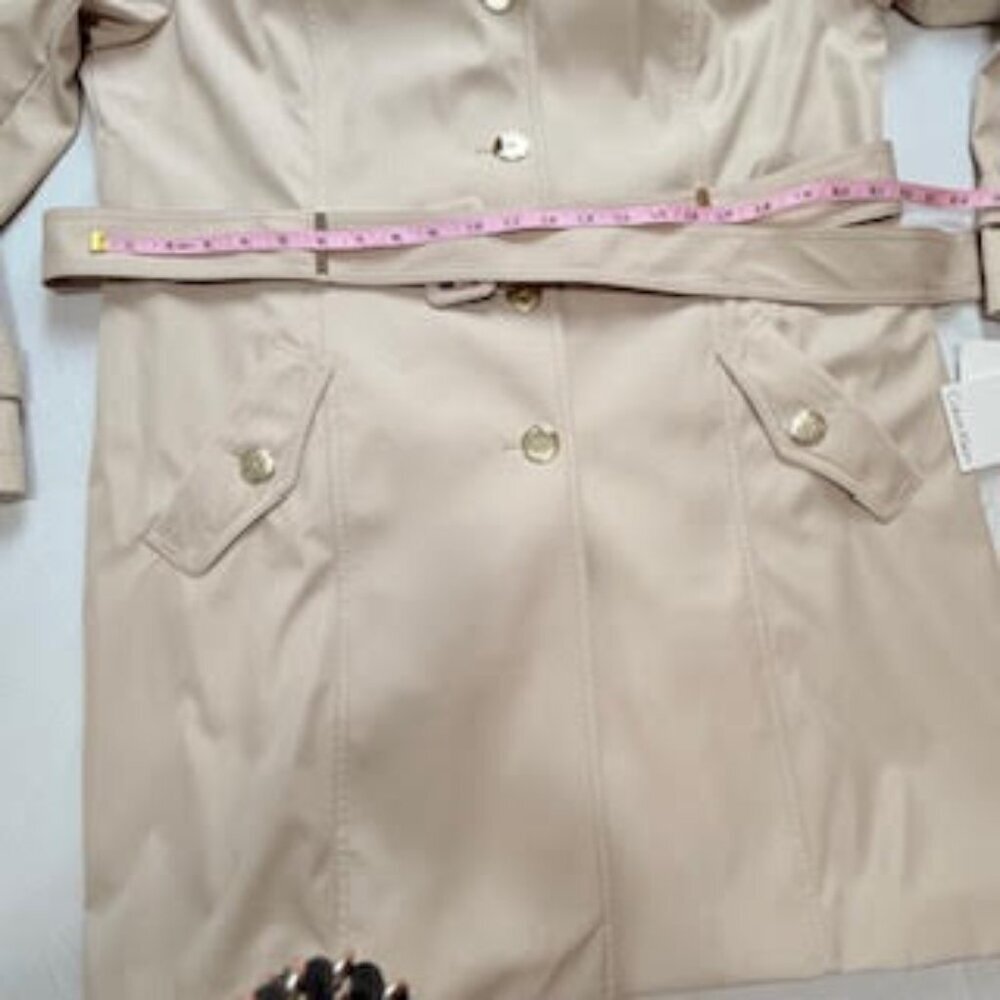 🆕Calvin Klein Women’s Hooded Belted XL. Water Resistant . NWT!🔥 - Picture 11 of 12